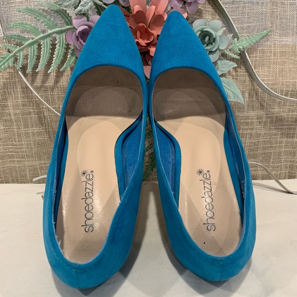 Shoedazzle gorgeous blue heels - Picture 6 of 7